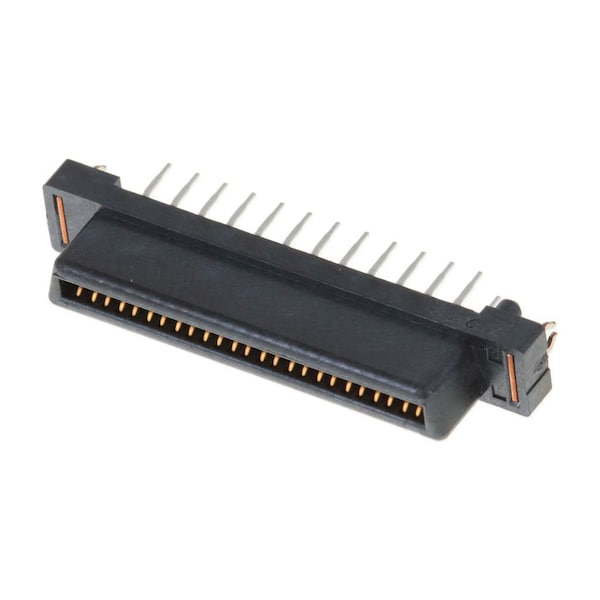 Molex Board Connector, 50 Contact(S), 2 Row(S), Female, Straight, 0.05 Inch Pitch, Solder Terminal,  - 15921050