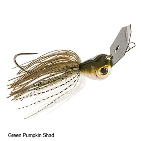 Z-Man 1.25 oz Green & Pumpkin Shad Jack Hammer Chatterbait - CBJH125-09