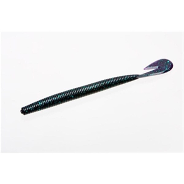 Alegria 7 in. Magnum Ultra Vibe Speed Worm, June Bug, 96PK - AL2977179