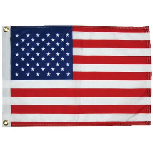 Bookazine 12 x 18 in. Nylon 50 Star US Flag - TI1817285