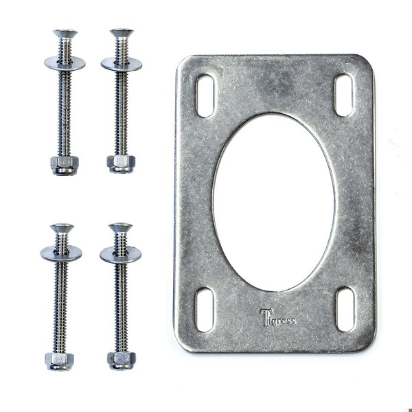 Tigress Side Mount Backing Plates f/88505 Outrigger Holder, Pair - 88505-1
