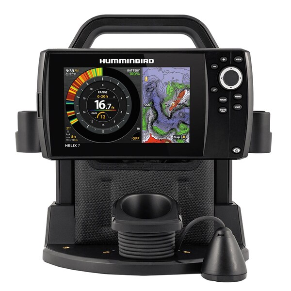 Humminbird Ice Helix 7 Chirp GPS G4 Fish Finder - 411750-1