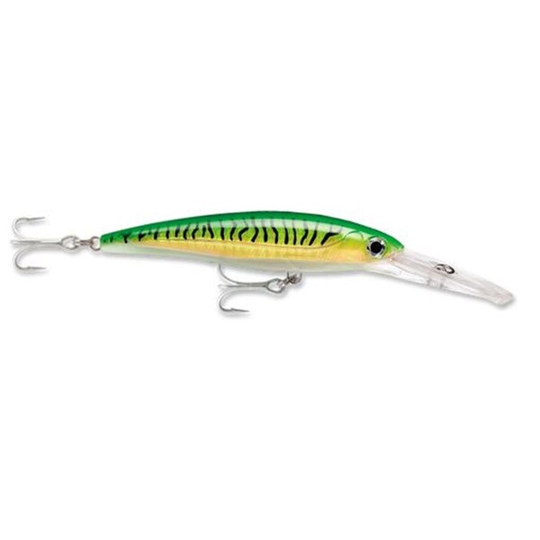 Normark Rapala X-Rap Magnum 30 Fishing Lure - 2.5 oz.- Gold Green Mack - RXRMAG30GGM