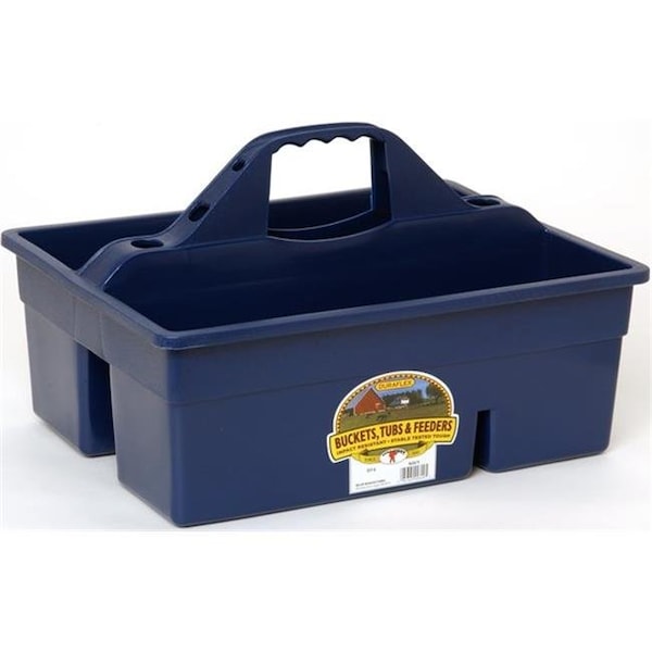 Miller Mfg Miller Manufacturing 405060005 DT6 Plastic Dura Tote Box; Navy - 405060005