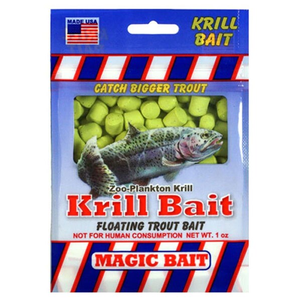Omnisports 1 oz Floating Krill Trout Bait - Chartreuse - OM3511037
