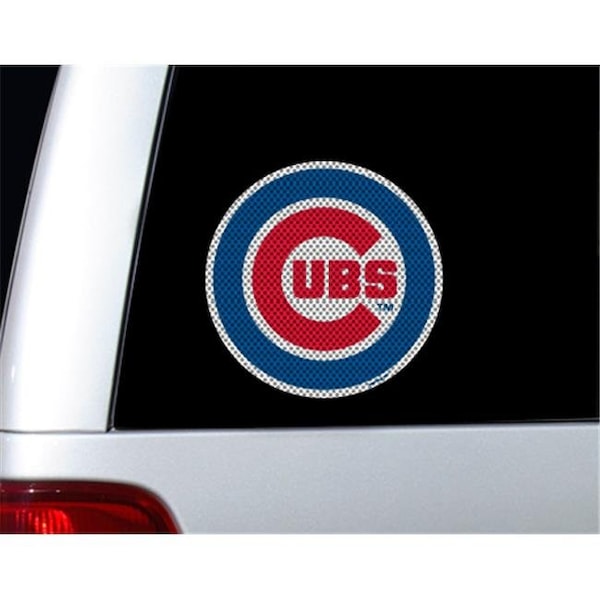 Fremont Die Consumer Products Inc Fremont Die 66216 Diecut Window Film - Chicago Cubs - 66216