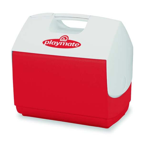 Igloo Beverage Cooler, 7 qt., Red - 7362
