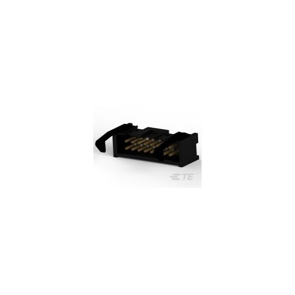 Te Connectivity IDC LOW PRO HDR 16P VERT LG LAT BLK - 1761606-6