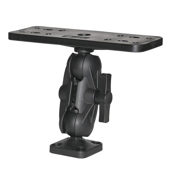 Newalthlete 1.5 in. Ball Mount with Fishfinder & Universal Mounting Plate - NE2560870