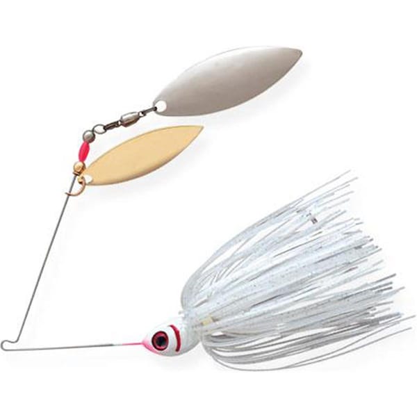 Booyah 0.37 oz Double Willow Blade - Silver Glimmer - BYBW38636