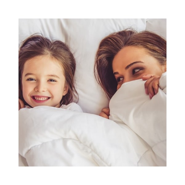 Hastings Home Hastings Home Down Mattress Topper with 3-inch Gusset Fiber Filled Pillowtop Pad for Cushion, Twin - 103662INS