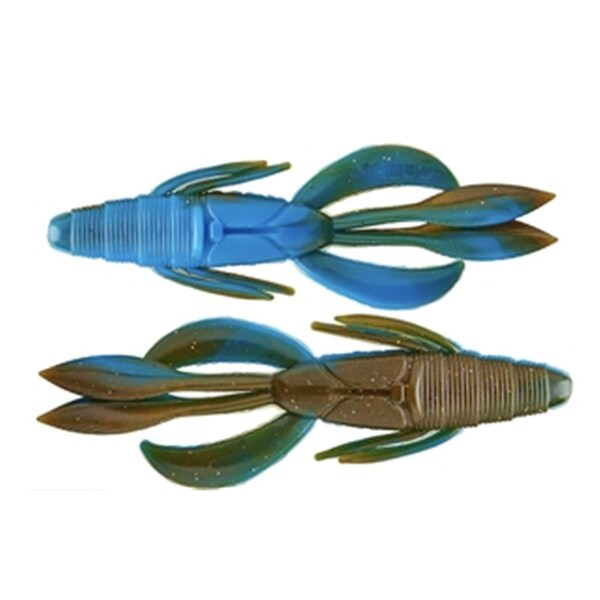 Culprit Worms 4.5 in. Incredi-Bug, Molting Craw, 6PK - IB406-236