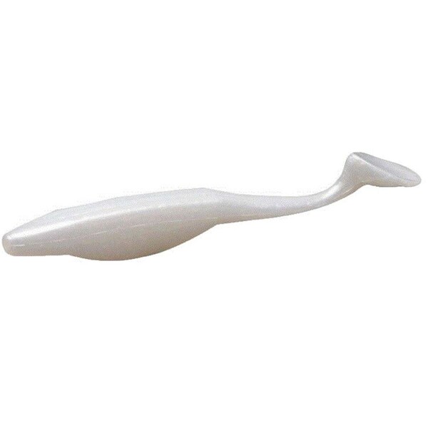 Green Arrow Equipment Swmmn Superfluke Jr 10BG-White Pearl Fishing Lure - GR3511819