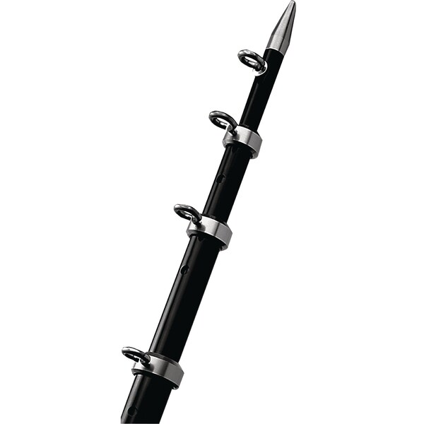 Taco Metals TACO Tele Center Rigger Poles, 12' Black - OC-0432BKA116