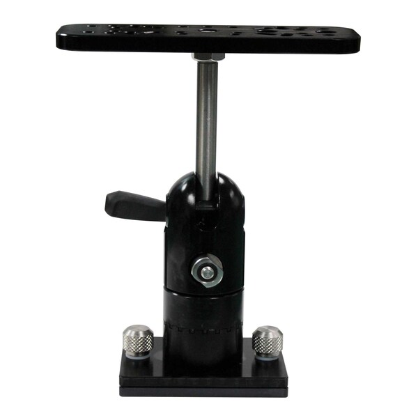 Cisco Fishing Systems Sure-Lok Electronics Mount - Long Arm, Black - MTSLM-BK-EX