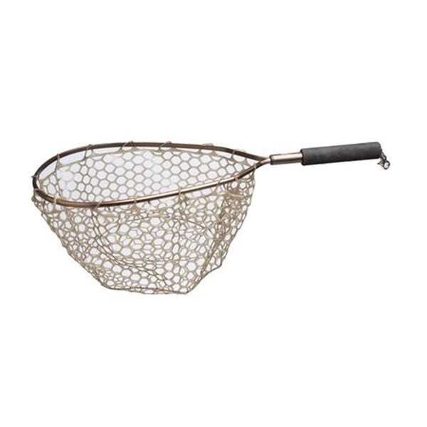 Adamsbuilt Fishing 15 in Aluminum Trout Net with Camo Ghost Netting - ABGTN15A
