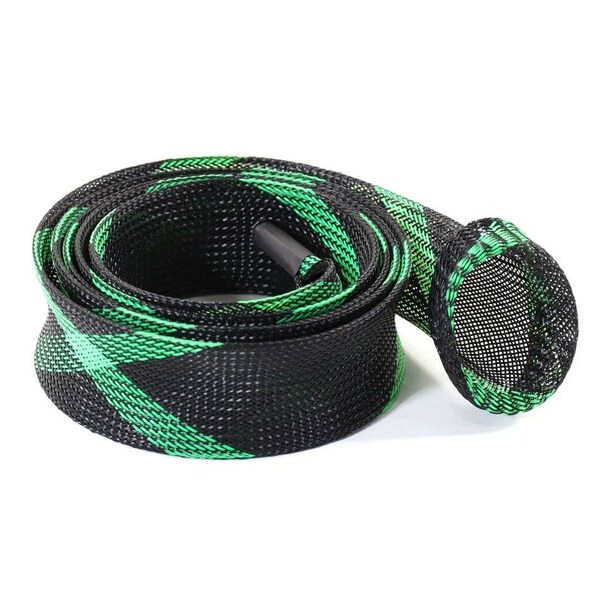 Clam Ice Rod Slick XL - 40in, Black/Green - 18067