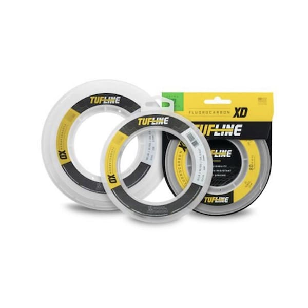 Green Arrow Equipment 50 lbs x 25 Yard XD Fluorocarbon Test Fishing Lure, Clear - GR3513726