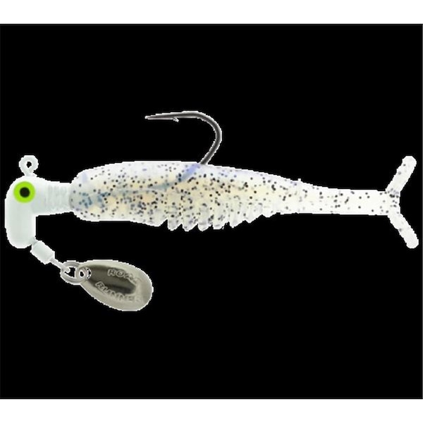 Blakemore 0.12 oz Crappie X-Tractor 2-0 Hook Fishing Lure, Monkey Milk - CX3-311