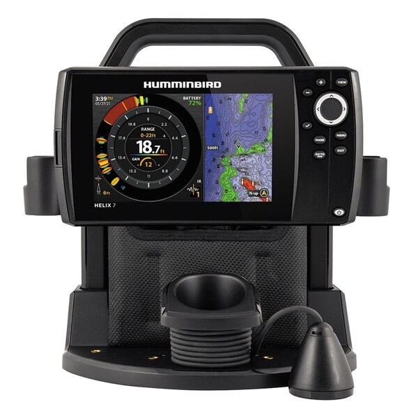 Humminbird Ice Helix 7 Chirp GPS G4 Sonar Fish Finder - 411760-1