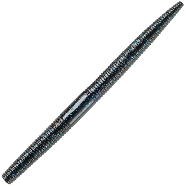Yum 5 in. Dinger Black & Blue Flake Fishing Lure, 8PK - YDG521