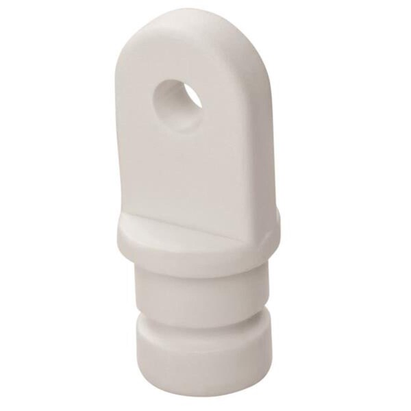 Newalthlete 3402WP 0.75 in. Inside Eye End, White - Set of 2 - NE3024928