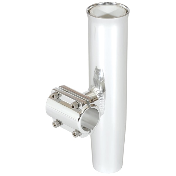 Lees Tackle Clamp-On Rod Holder Slvr Alum Horizontal Pipe Size No 3 - RA5203SL
