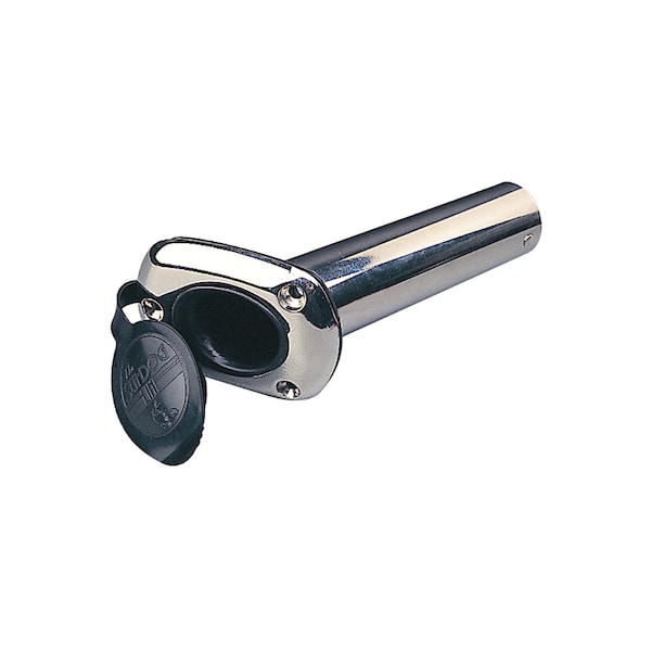 Sea-Dog Cast Stainless Steel Flush Mount Rod Holder w/Cap - 30degree - 325235-1