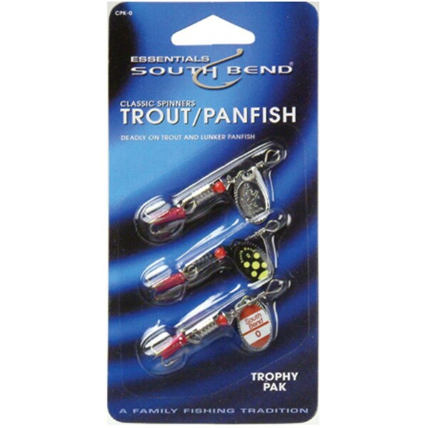 South Bend Clutch 1-12oz. Spinner Classic, 3PK - 530210