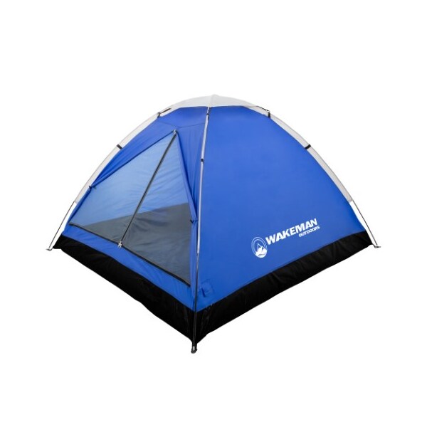 Leisure Sports 2-person Tent, Water Resistant Dome for Camping With Removable Rain Fly And Carry Bag, (Gray/Blue) - 355551WMD