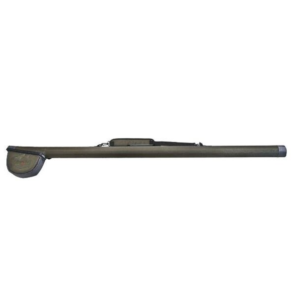 Adamsbuilt Fishing Adamsbuilt TW2FRCP-GRN Tailwater Fly Rod Case With Pouch - 2 Piece - TW2FRCP-GRN
