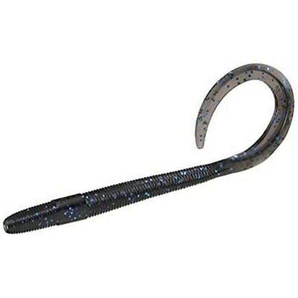 13 Fishing 8 in. Big Squirm Worm Blackberry Lure - BSQ8-12