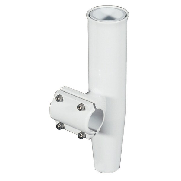 Lees Tackle Clamp-On Rod Holder Wh Alum Horizontal Pipe Size No 1 - RA5201WH