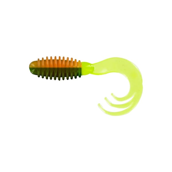 Big Bite Baits 2 in. Ring Triple Tip Grub Crawdad Fishing Lure, 10PK - RTTG205