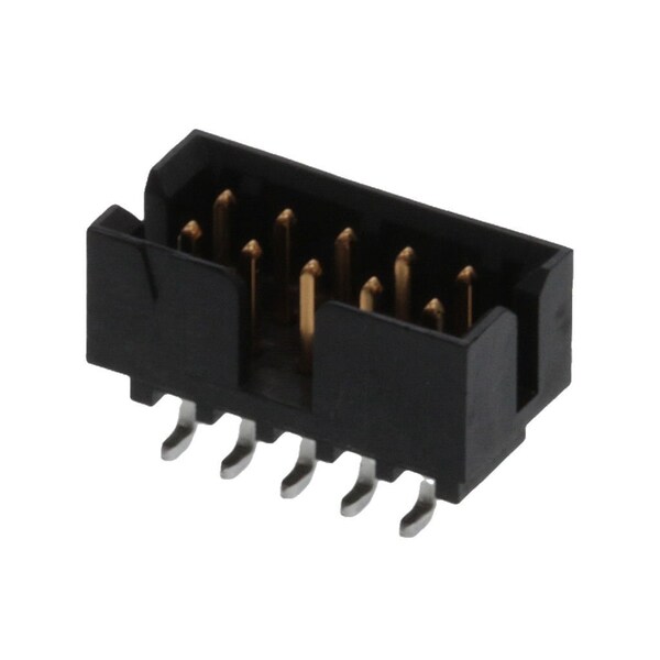 Molex Board Connector, 10 Contact(S), 2 Row(S), Male, Straight, 0.079 Inch Pitch, Surface Mount Terminal,  - 878321016