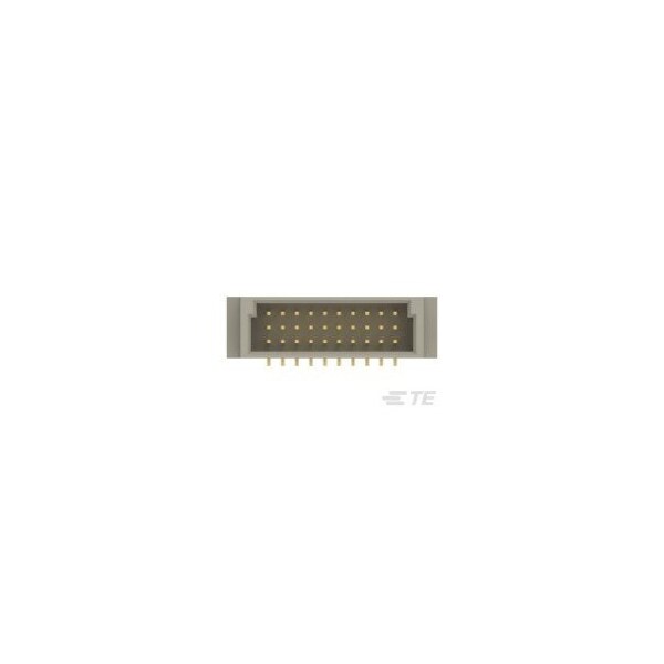 Te Connectivity Board Euro Connector, 30 Contact(S), 3 Row(S), Male, Right Angle, Solder Terminal, Plug - 6-1393644-9