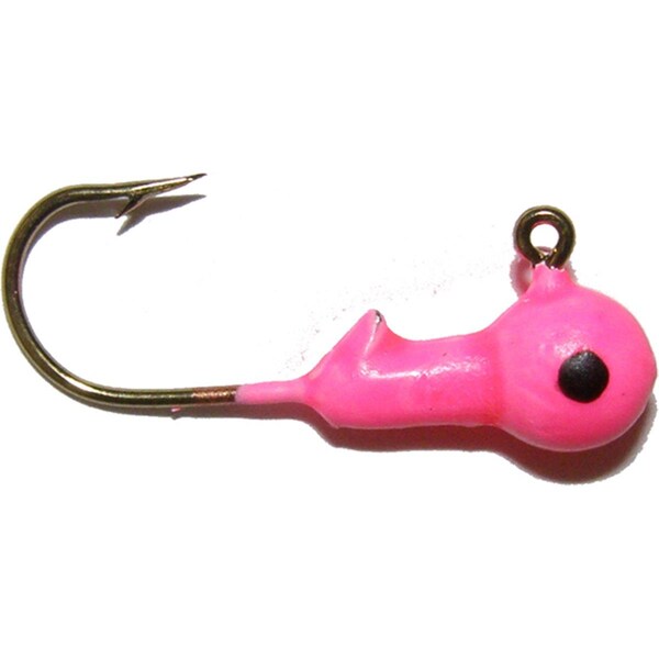 Bola 0.06 oz Ball Jig Head, Pink, 10PK - BO2977632