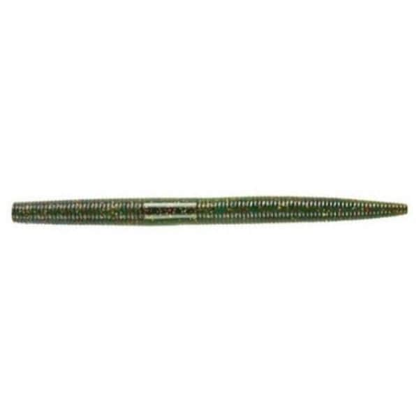 Yum 5 in. Dinger California Craw & Gold Flake Fishing Lure, 8PK - YDG5189