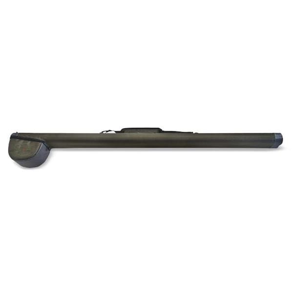 Adamsbuilt Fishing Adamsbuilt TWD2FRCP-GRN Tailwater Double Fly Rod Case With Pouch - 2 Piece - TWD2FRCP-GRN