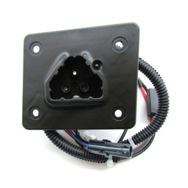 Ilc Replacement Ezgo/Cushman/Textron Charger Receptacle 48V Delta-q Electric RXV Fleet 2016 Golf Cart - CHARGER RECEPTACLE 48V DELTA-Q FOR ELECTRIC RXV F