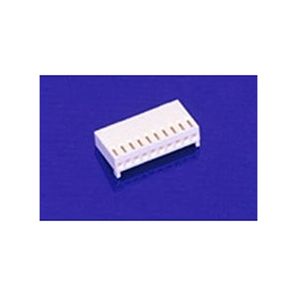 Molex Board Connector, 5 Contact(S), 1 Row(S), Female, Right Angle, Crimp Terminal, Locking, White - 918139105
