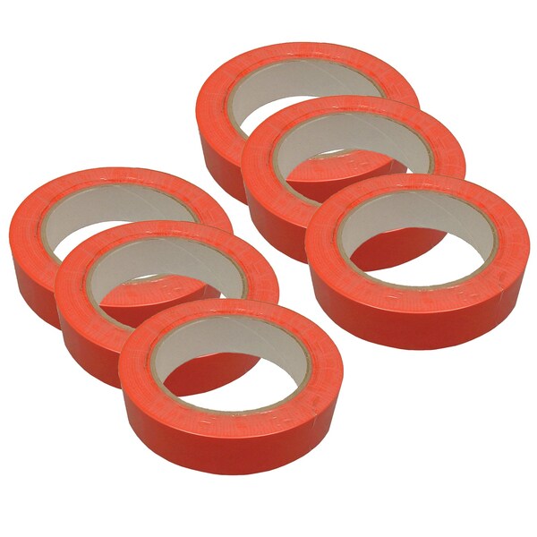 Martin Sports Floor Marking Tape, Orange, PK6 - FT136ORANGE