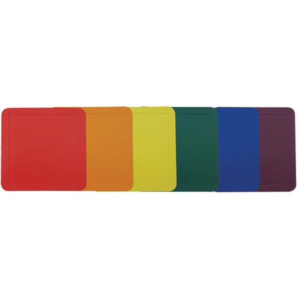 Perfectpitch 14 in. Poly Base Marker Set, Multicolor - Set of 6 - PE2085586