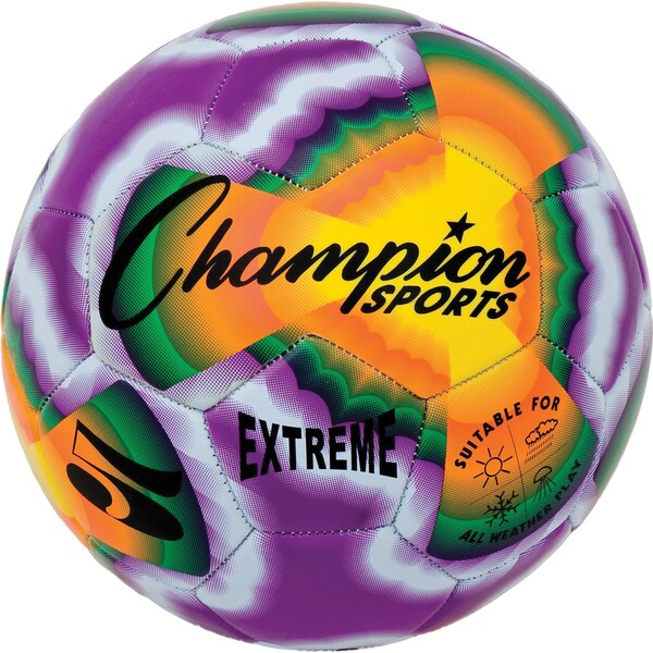 Champion Sports Extreme Tiedye Soccerball, Size 5 - EXTD5