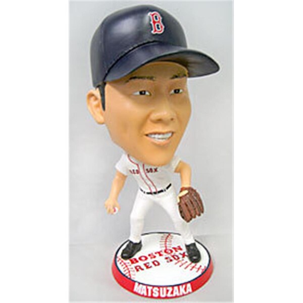 Forever Collectibles Boston Red Sox Daisuke Matsuzaka 9.5in Super Bighead Bobblehead - 8132965410