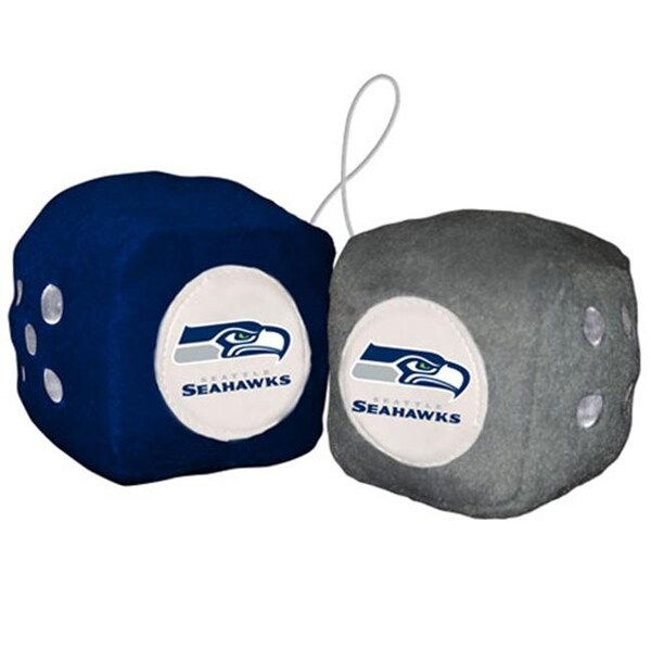 Fremont Die Consumer Products Inc Seattle Seahawks Fuzzy Dice - 2324598014