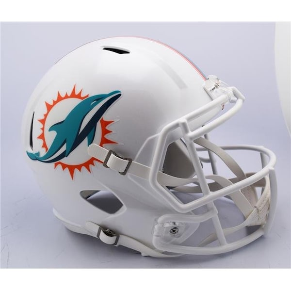 Riddell Miami Dolphins Helmet Riddell Replica Full Size Speed Style 2018 - 9585532375