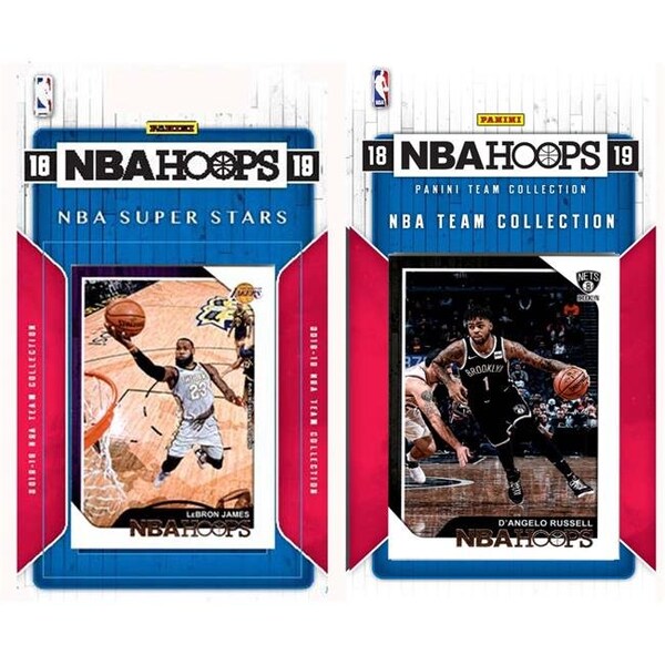 Williams & Son Saw & Supply C&I Collectables 2018NETSTS NBA Brooklyn Nets Licensed 2018-19 Hoops Team Set Plus 2018-19 Hoops All-Star Set - 2018NETSTS