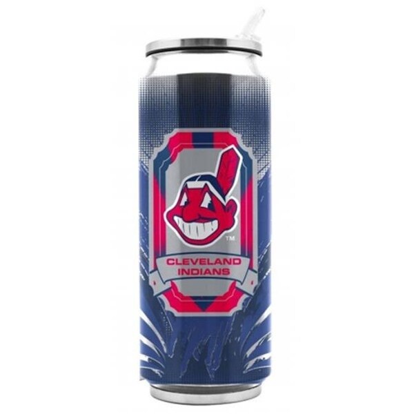 Duck House Cleveland Indians Thermo Can Stainless Steel 16.9oz Special Order - 9413107114