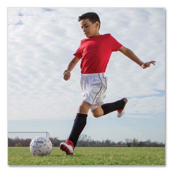 Champion Sports VIPER Soccer Ball, No. 3 Size, 7.25" to 7.5" Diameter, White - VIPER3